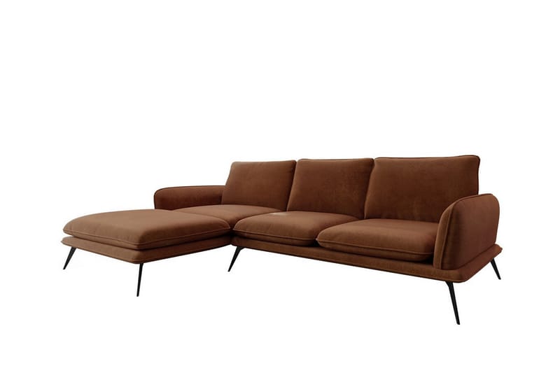 3-seters Hjørnesofa Graystone - Brun - Møbler - Sofaer - Hjørnesofaer