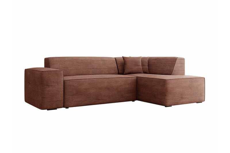 3-seters Hjørnesofa Kintore - Brun - Møbler - Sofaer - Hjørnesofaer