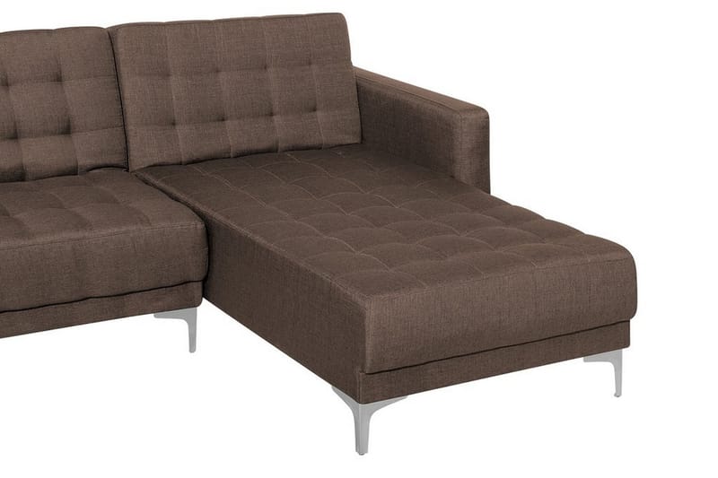 Hjørnesofa Aberdeen 267 cm - Brun - Møbler - Sofaer - Hjørnesofaer