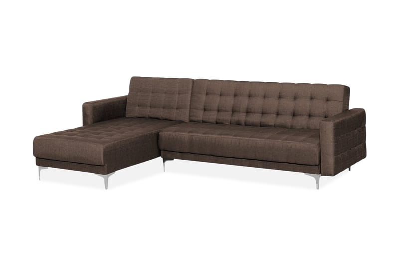 Hjørnesofa Aberdeen 267 cm - Brun - Møbler - Sofaer - Hjørnesofaer