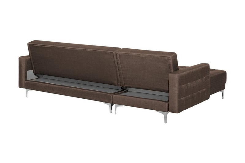 Hjørnesofa Aberdeen 267 cm - Brun - Møbler - Sofaer - Hjørnesofaer