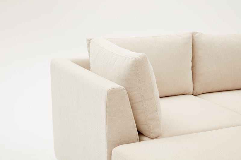 Hjørnesofa Bulmaca 3-sits - Beige - Møbler - Sofaer - Hjørnesofaer