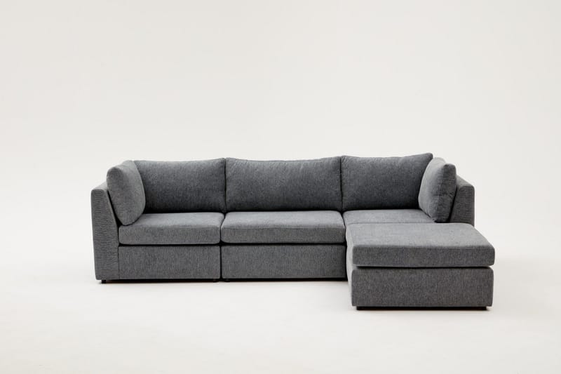 Hjørnesofa Bulmaca 3-sits - Lyse brun - Møbler - Sofaer - Hjørnesofaer