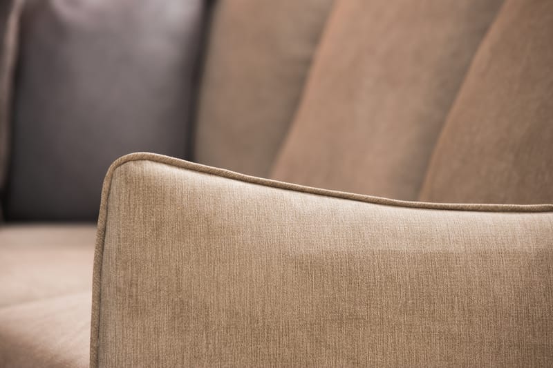 Hjørnesofa Colt Lyx Høyre - Beige - Møbler - Sofaer - Hjørnesofaer