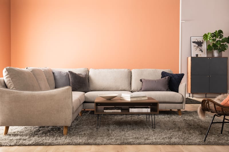 Hjørnesofa Colt Lyx Vendbar - Beige - Møbler - Sofaer - Hjørnesofaer