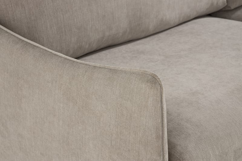 Hjørnesofa Colt Lyx Vendbar - Beige/Eik - Møbler - Sofaer - Hjørnesofaer