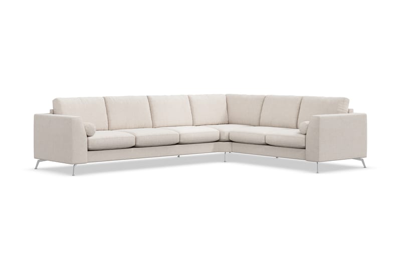 Hjørnesofa Friday Lyx Vendbar - Beige - Møbler - Sofaer - Hjørnesofaer