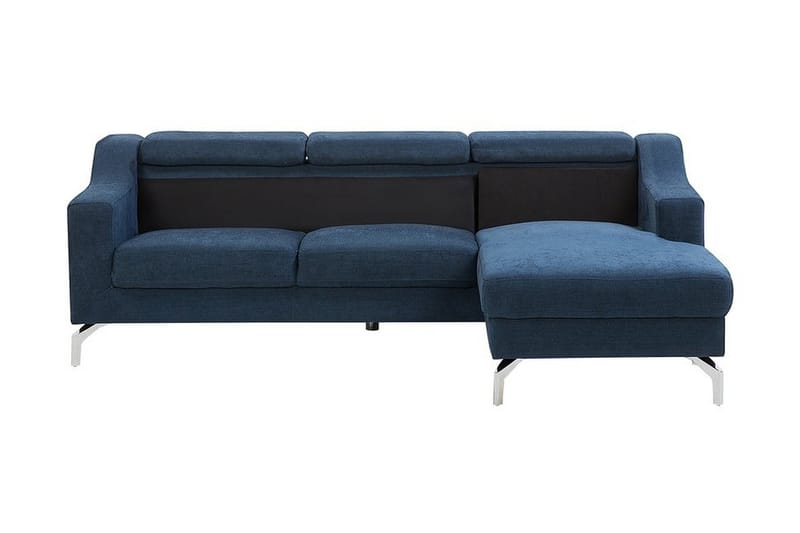 Hjørnesofa Glosli 220 cm - Blå - Møbler - Sofaer - Hjørnesofaer