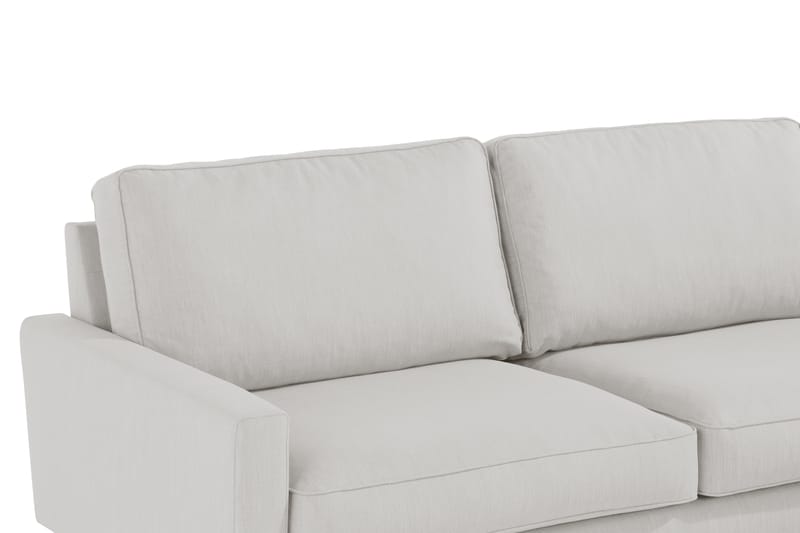 Hjørnesofa Høyre Koliko - Beige|Krom - Møbler - Sofaer - Hjørnesofaer