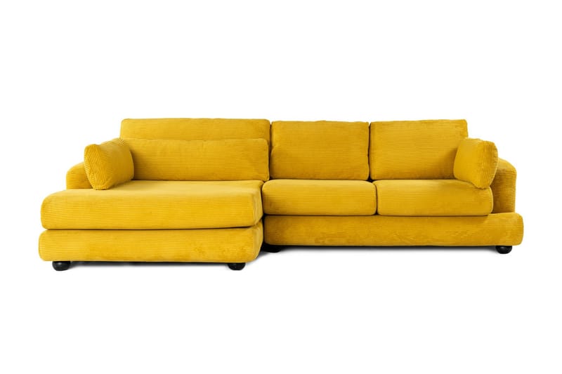 Hjørnesofa Maddington 3-sits - Olive - Møbler - Sofaer - Hjørnesofaer