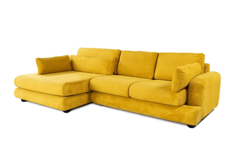 Hjørnesofa Maddington 3-sits - Olive - Møbler - Sofaer - Hjørnesofaer