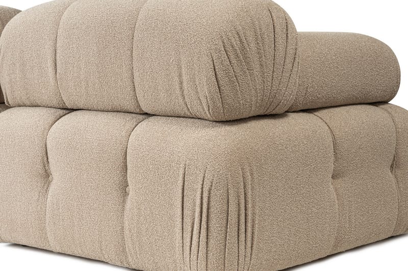 Hjørnesofa Mahito 3-sits - Peach - Møbler - Sofaer - Hjørnesofaer