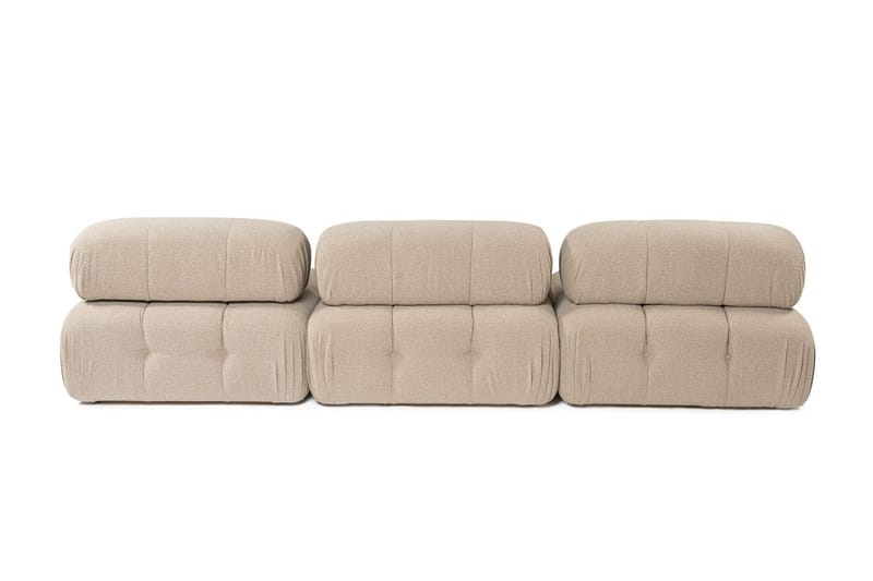 Hjørnesofa Mahito 3-sits - Peach - Møbler - Sofaer - Hjørnesofaer