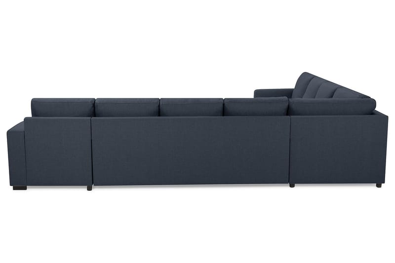 Hjørnesofa med Divan Nevada 4+3 Vendbar - Blå - Møbler - Sofaer - Hjørnesofaer - Hjørnesofa med divan