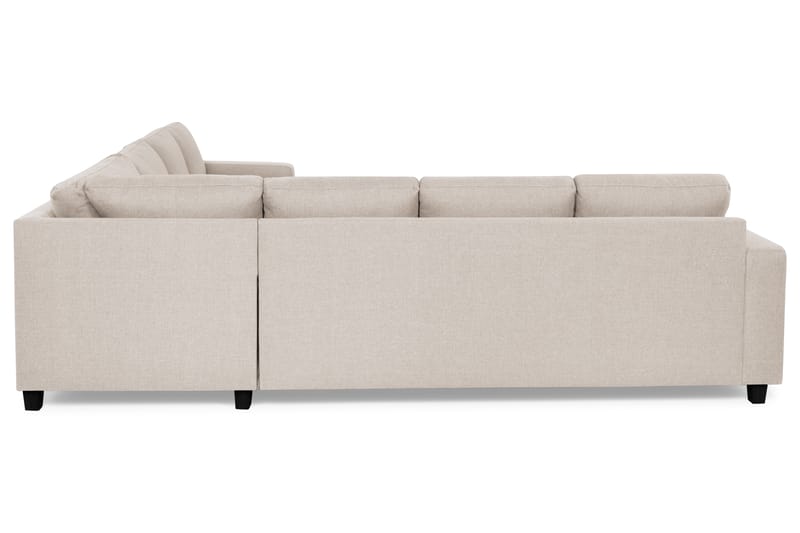 Hjørnesofa Nevada med Divan Large Venstre - Beige - Møbler - Sofaer - Hjørnesofaer - Hjørnesofa med divan