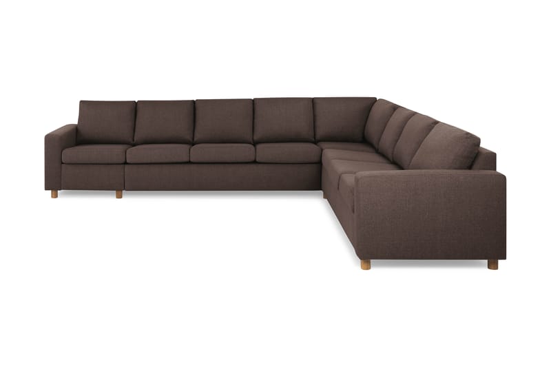 Hjørnesofa Nevada XXL Vendbar - Brun - Møbler - Sofaer - Hjørnesofaer