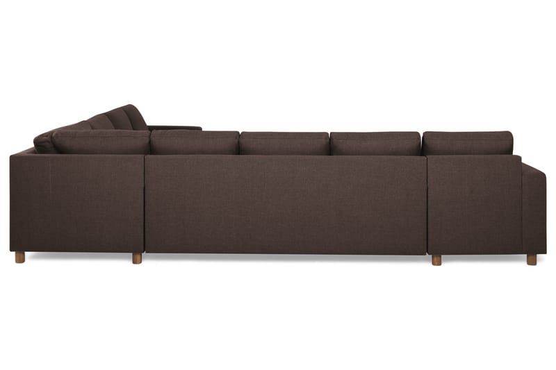 Hjørnesofa Nevada XXL Vendbar - Brun - Møbler - Sofaer - Hjørnesofaer