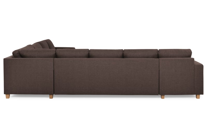 Hjørnesofa Nevada XXL Vendbar - Brun - Møbler - Sofaer - Hjørnesofaer