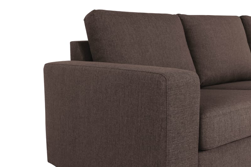 Hjørnesofa Nevada XXL Vendbar - Brun - Møbler - Sofaer - Hjørnesofaer