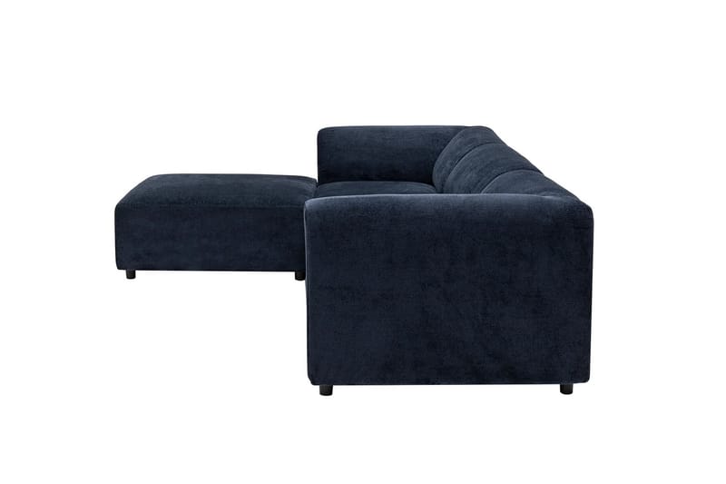 Hjørnesofa Munesh 4-sits - Navy - Møbler - Sofaer - Hjørnesofaer