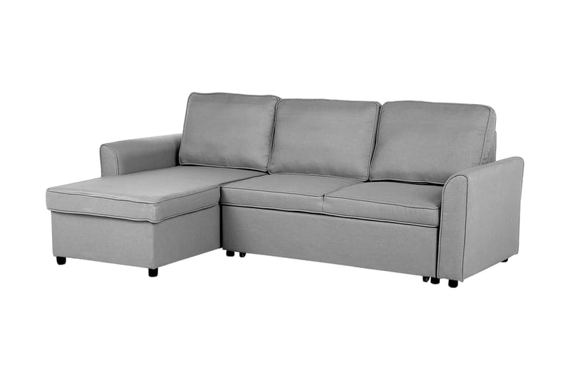 Hjørnesofa Nesna 228 cm - Grå - Møbler - Sofaer - Hjørnesofaer