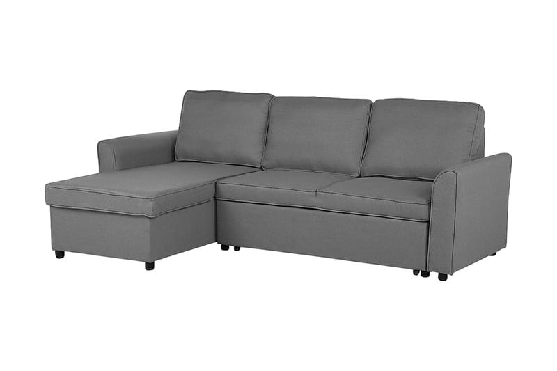 Hjørnesofa Nesna 228 cm - Grå - Møbler - Sofaer - Hjørnesofaer