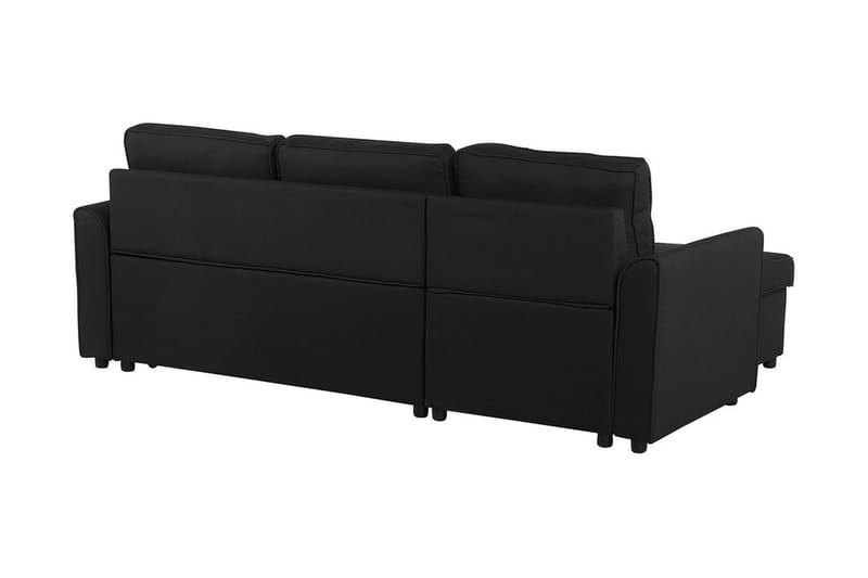 Hjørnesofa Nesna 228 cm - Svart - Møbler - Sofaer - Hjørnesofaer