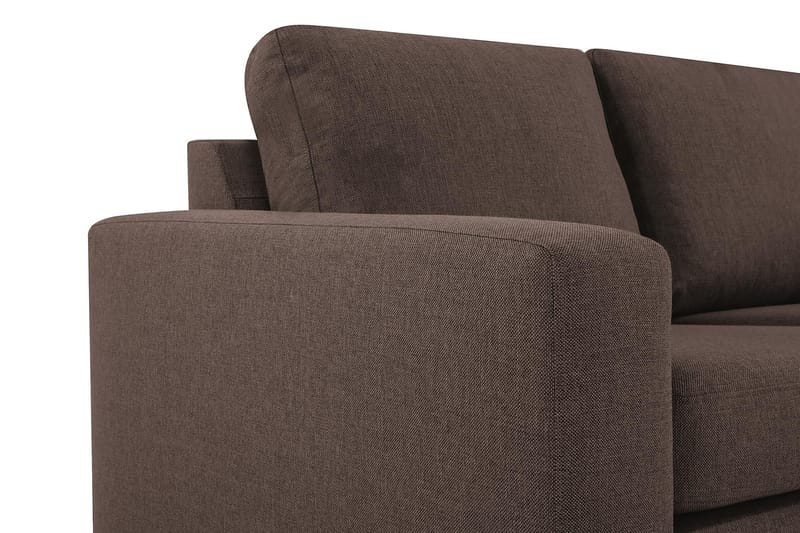 Hjørnesofa Nevada Large Vendbar - Brun - Møbler - Sofaer - Hjørnesofaer