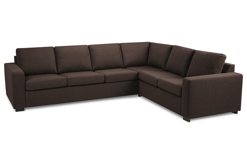 Hjørnesofa Nevada Large Vendbar - Brun - Møbler - Sofaer - Hjørnesofaer