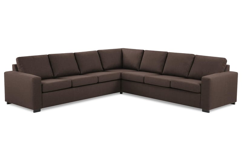 Hjørnesofa Nevada XL Vendbar - Brun - Møbler - Sofaer - Hjørnesofaer