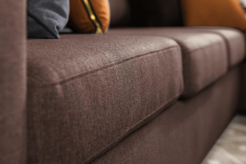 Hjørnesofa Nevada XL Vendbar - Brun - Møbler - Sofaer - Hjørnesofaer