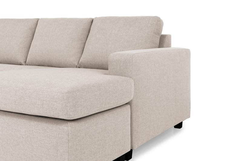 Hjørnesofa Nevada XXL med Divan Høyre - Beige - Møbler - Sofaer - Hjørnesofaer - Hjørnesofa med divan