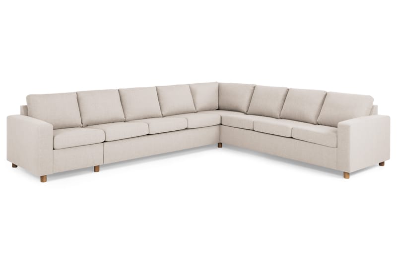 Hjørnesofa Nevada XXL Vendbar - Beige - Møbler - Sofaer - Hjørnesofaer