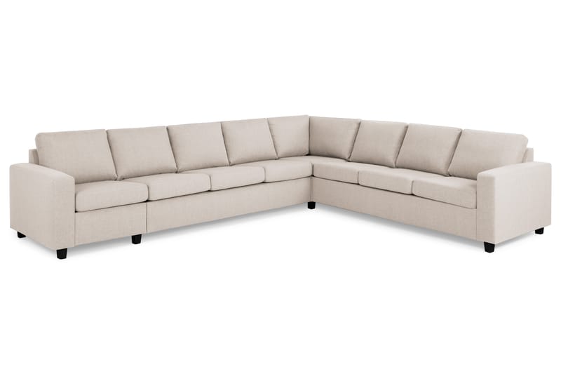 Hjørnesofa Nevada XXL Vendbar - Beige - Møbler - Sofaer - Hjørnesofaer