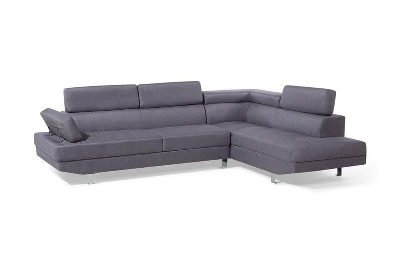 Hjørnesofa Norrea 261 cm - Grå - Møbler - Sofaer - Hjørnesofaer