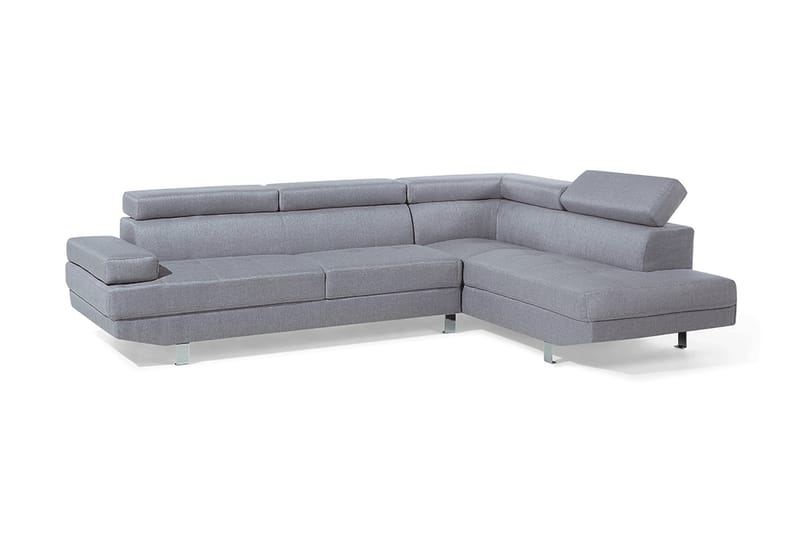 Hjørnesofa Norrea 261 cm - Grå - Møbler - Sofaer - Hjørnesofaer