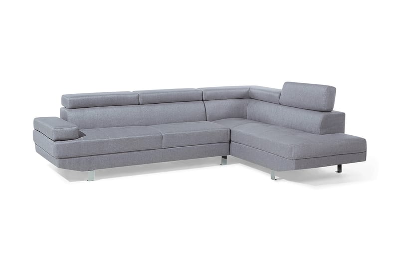 Hjørnesofa Norrea 261 cm - Grå - Møbler - Sofaer - Hjørnesofaer