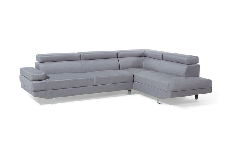 Hjørnesofa Norrea 261 cm - Grå - Møbler - Sofaer - Hjørnesofaer