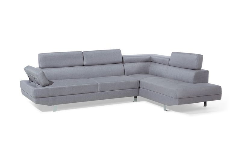 Hjørnesofa Norrea 261 cm - Grå - Møbler - Sofaer - Hjørnesofaer