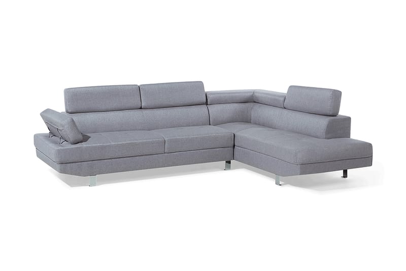 Hjørnesofa Norrea 261 cm - Grå - Møbler - Sofaer - Hjørnesofaer