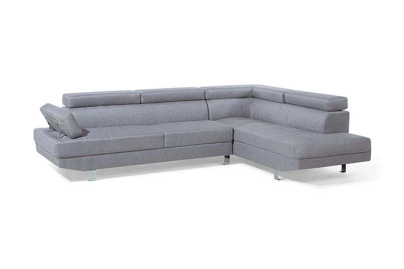 Hjørnesofa Norrea 261 cm - Grå - Møbler - Sofaer - Hjørnesofaer