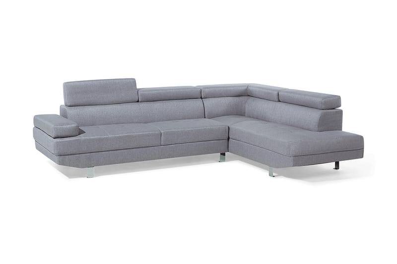 Hjørnesofa Norrea 261 cm - Grå - Møbler - Sofaer - Hjørnesofaer