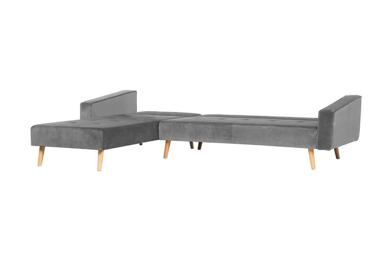 Hjørnesofa Vadso 303 cm - Grå - Møbler - Sofaer - Hjørnesofaer