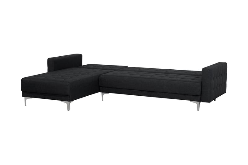 Hjørnesovesofa Aberdeen 267 cm - Svart - Møbler - Sofaer - Sovesofaer - Sovesofa divan