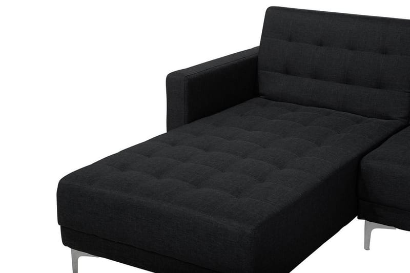 Hjørnesovesofa Aberdeen 267 cm - Svart - Møbler - Sofaer - Sovesofaer - Sovesofa divan