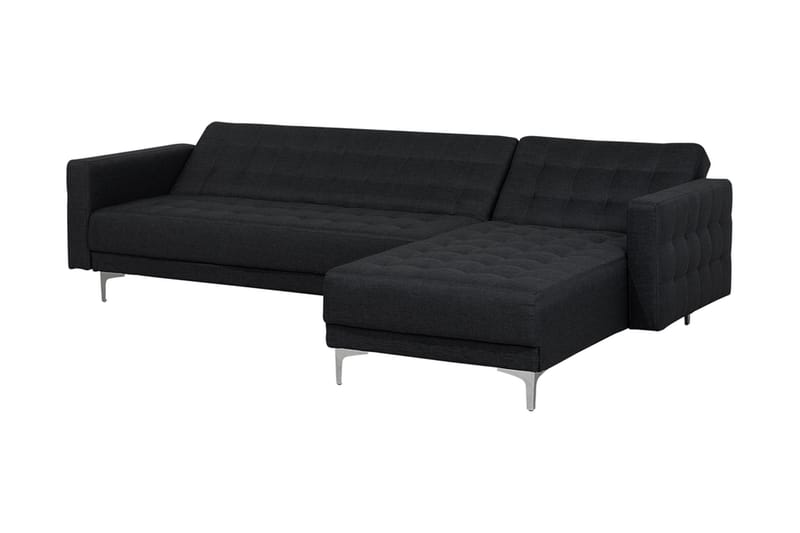 Hjørnesovesofa Aberdeen 267 cm - Svart - Møbler - Sofaer - Sovesofaer - Sovesofa divan