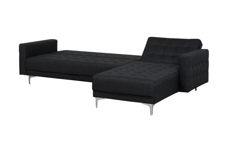 Hjørnesovesofa Aberdeen 267 cm - Svart - Møbler - Sofaer - Sovesofaer - Sovesofa divan