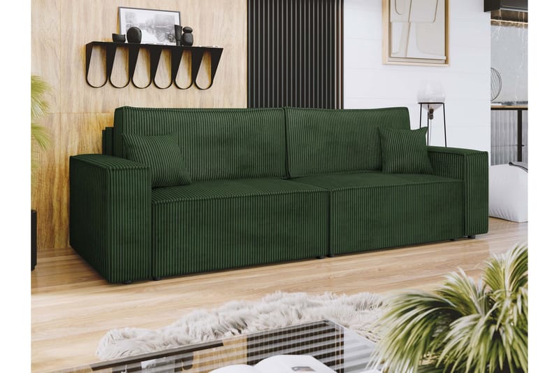 Hobson Sofa 3-seter - Grønn - Møbler - Sofaer - 3 seter sofa