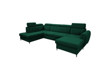 Hoffman Sofa med Divan og Sjeselong 4-seter