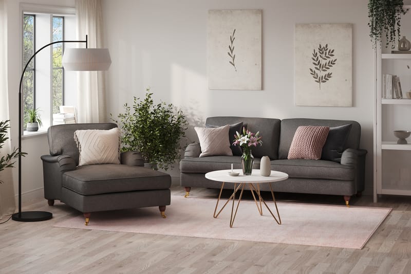 Sofa Howard Oxford 3-seter - Mørkgrå - Møbler - Sofaer - Howard-sofaer